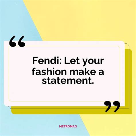 fendi phrases|410+ Unique Fendi Captions for Instagram .